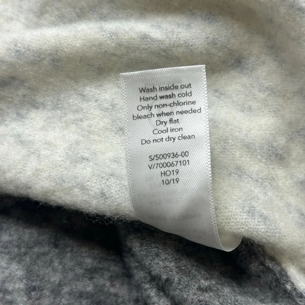 Athleta Transit Merino Wool Blend Colorblock Turtleneck Sweater Women's Size XS